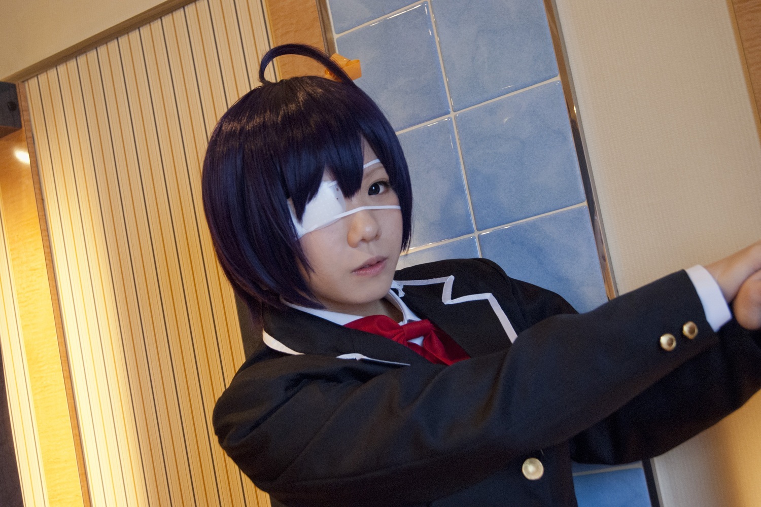 [Cosplay]  Hot Rikka Takanashi from Chuunibyou Demo Koi Ga Shitai